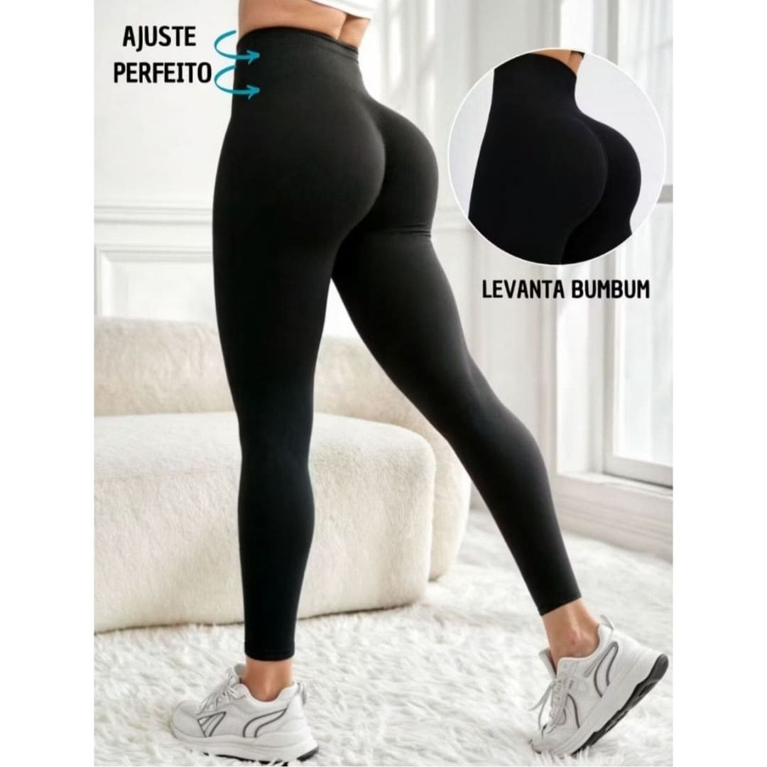 Calça Legging Waist Lift Suplex Feminina