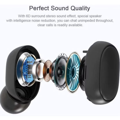 Fone de Ouvido E6s Bluetooth  (sem fio)