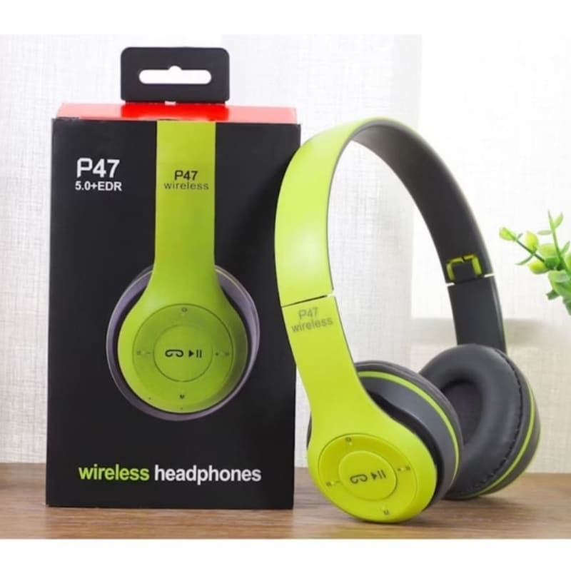 Fone de Ouvido P47 5.0 Bluetooth (sem fio)