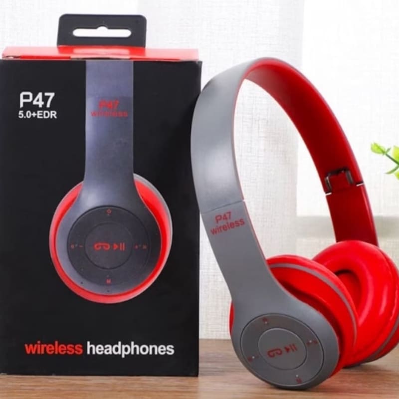 Fone de Ouvido P47 5.0 Bluetooth (sem fio)