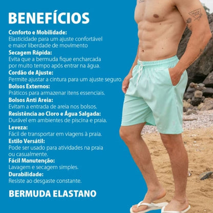 Shorts Tactel Aqua Fit Masculino