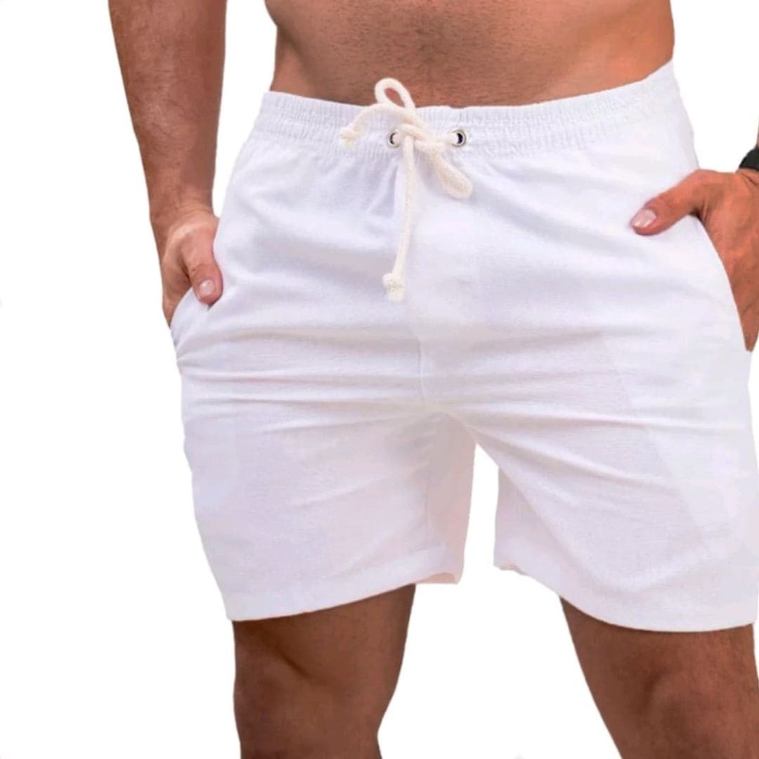 Shorts Linho Mauricinho Masculino