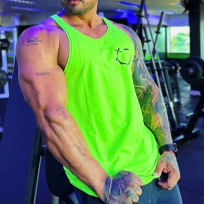 Regata Masculina Algodão Cavada