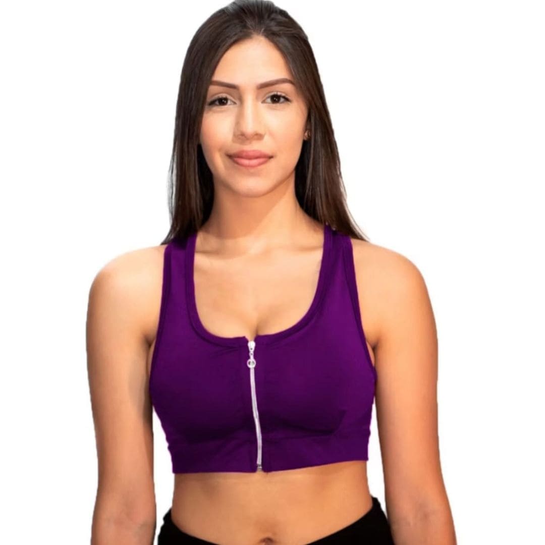 Top Nadador AeroZip Feminino