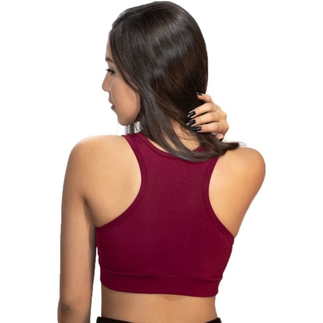Top Nadador AeroZip Feminino