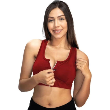 Top Nadador AeroZip Feminino