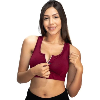 Top Nadador AeroZip Feminino