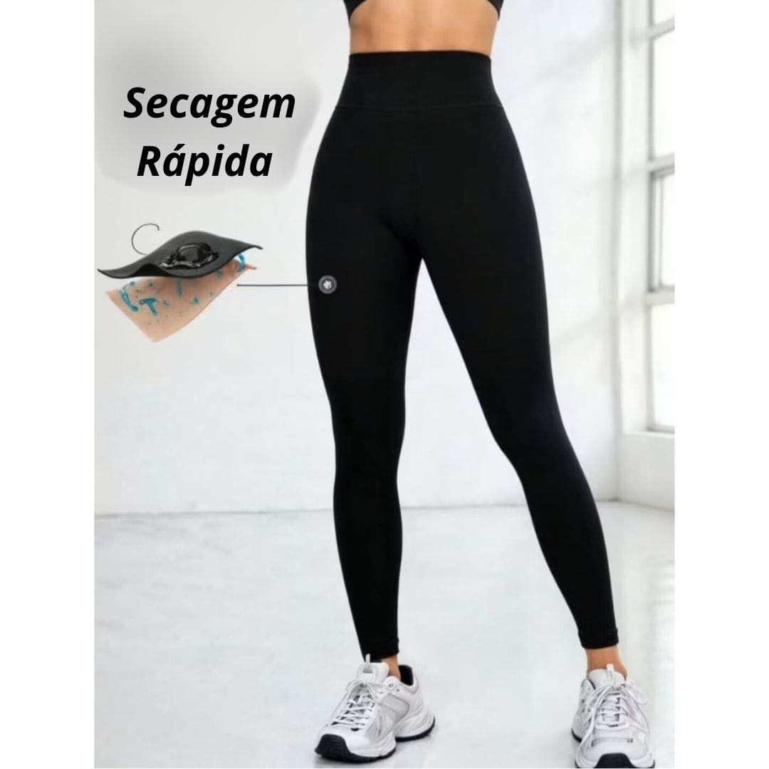 Calça Legging Waist Lift Suplex Feminina