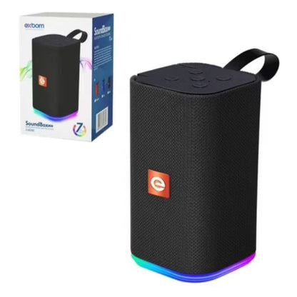 Caixa de Som Portátil Sound Led Bluetooth 5.0