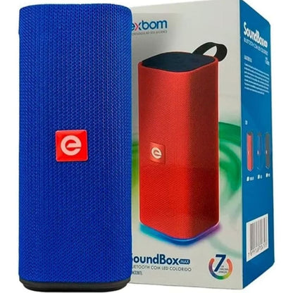 Caixa de Som Portátil Sound Led Bluetooth 5.0
