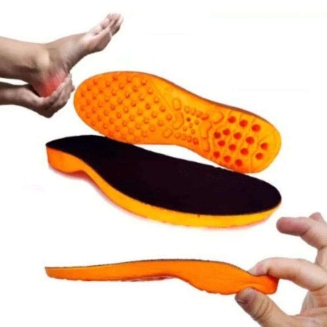 Kit 3 Pares Palmilhas Ortopédica em Gel P.U