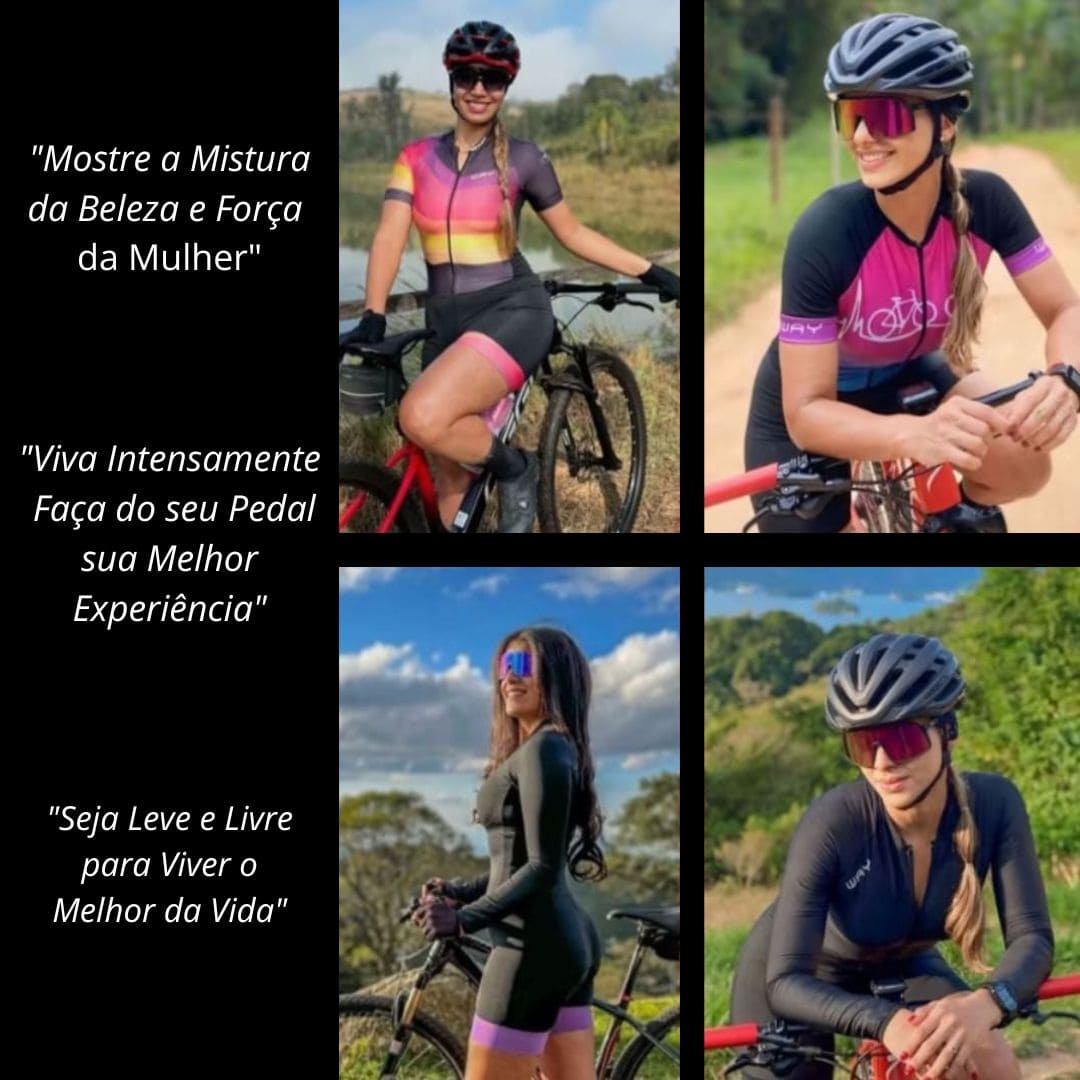 Macaquinho Cyclo Way Feminino