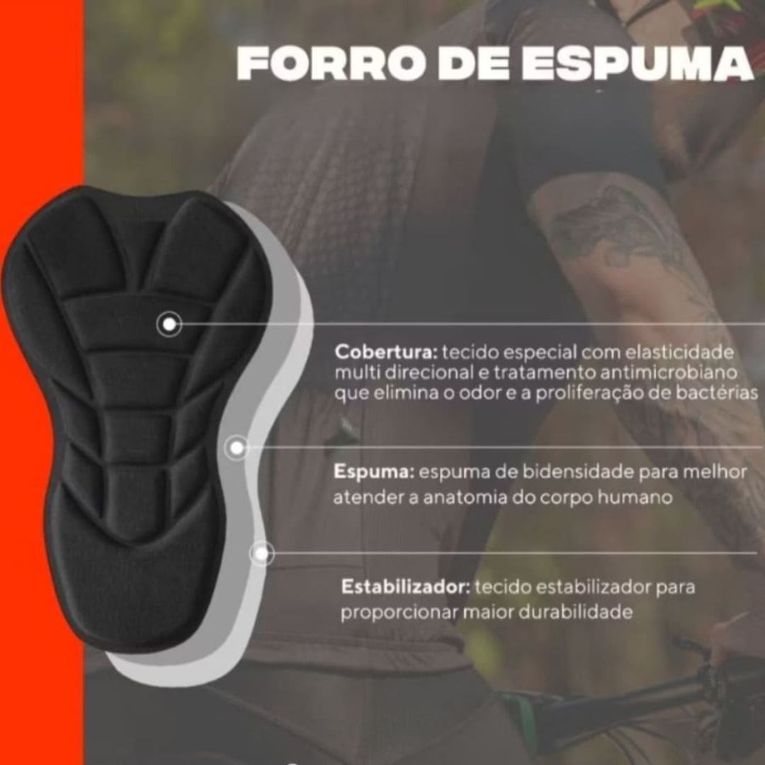 Macaquinho Cyclo Way Feminino