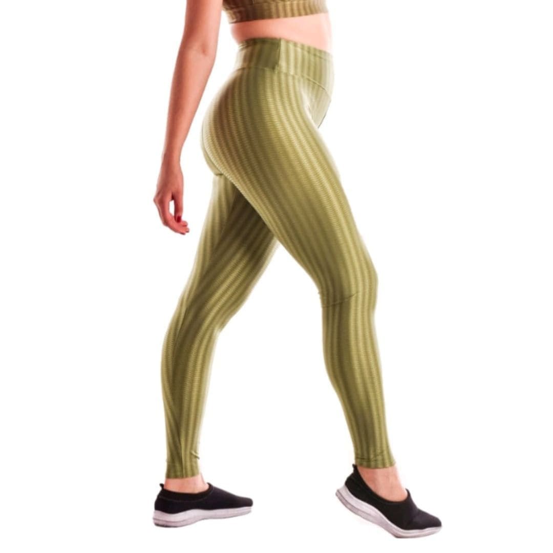 Calça Legging Poliamida Cintura Alta