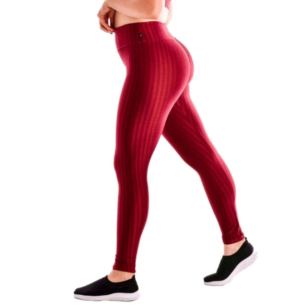Calça Legging Poliamida Cintura Alta
