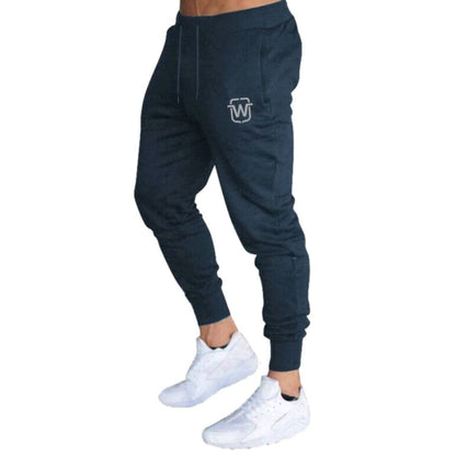 Calça Masculina Moletom Skinny Azul Marinho