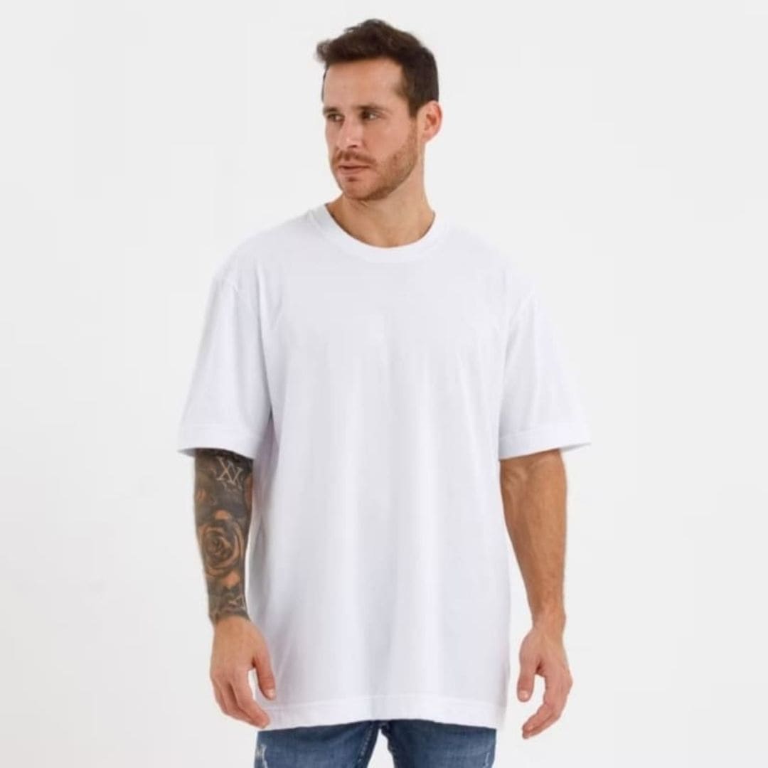 Camisa Masculina Oversized Algodão