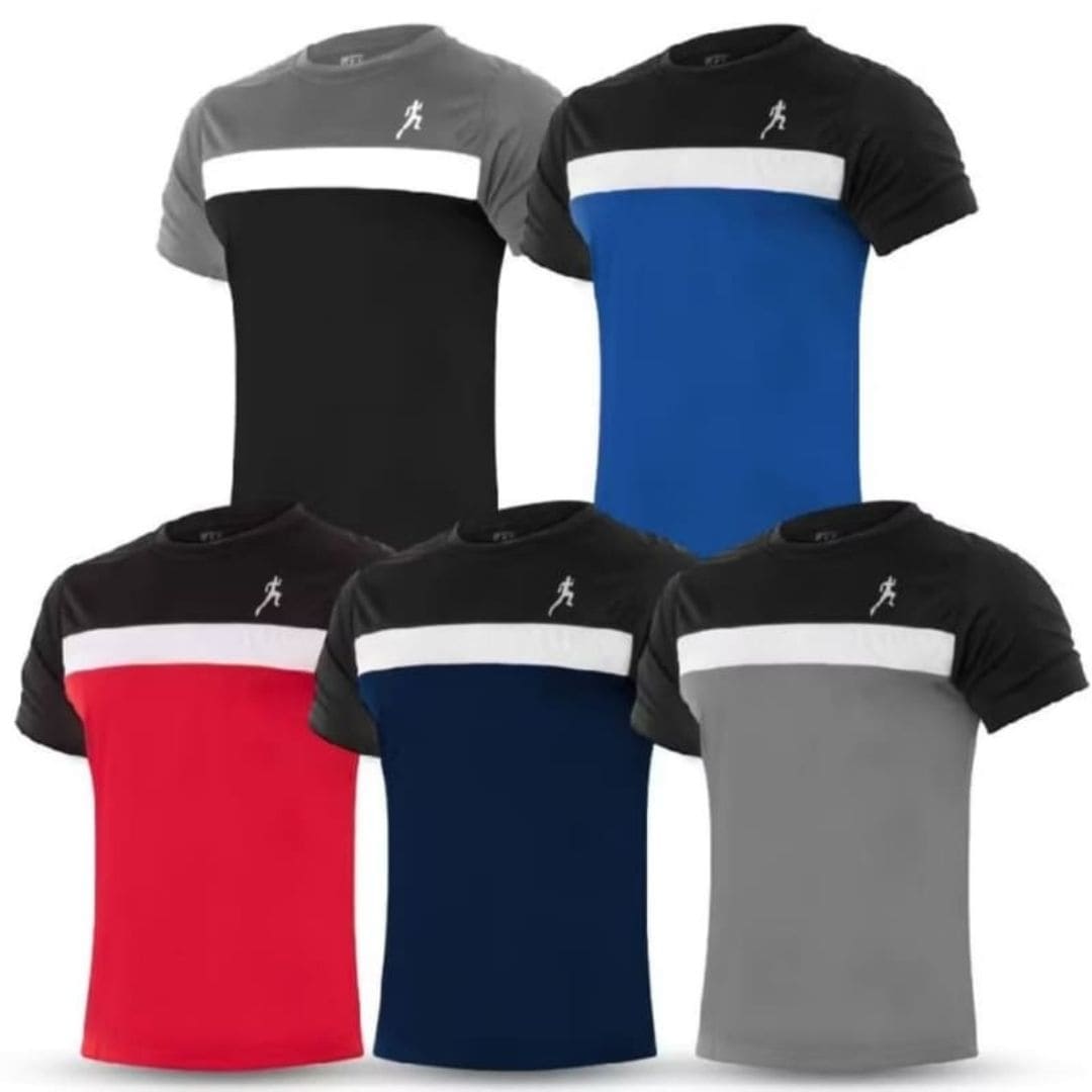 Kit 3 Camisas Masculina Dry-Fit Sports