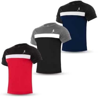 Kit 3 Camisas Masculina Dry-Fit Sports