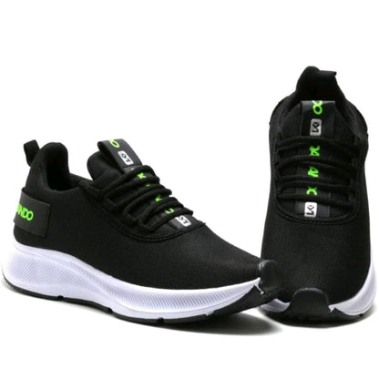 Tênis Masculino Academia Power Step  + Relógio Brinde